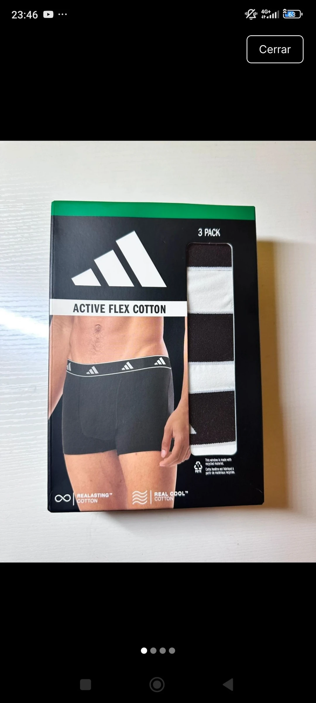 Calzoncillos Adidas XL